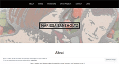 Desktop Screenshot of marissasaneholtz.com