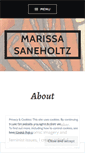 Mobile Screenshot of marissasaneholtz.com